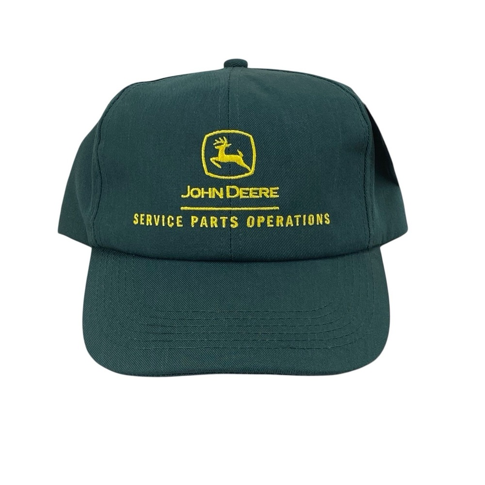Vintage John Deere Service‎ Parts Operations Hat K-Products USA Snapback Hat